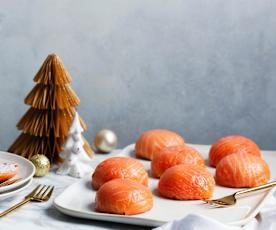 Paté navideño de salmón ahumado
