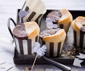 Schwarz-Weiße-Muffins