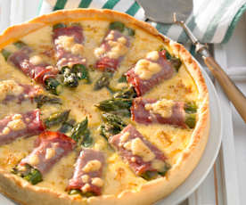Quiche ze szparagami