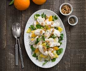 Chicken Waldorf salad