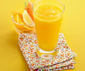 Orange, Carrot and Lemon Vitamin Juice