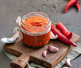 Rote Paprika-Sauce (Ajvar)