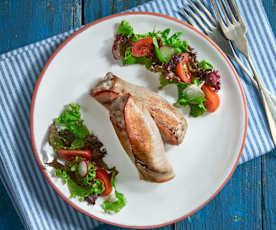 Involtini di pesce spada e melanzane