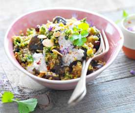 Salade d'aubergine au yaourt