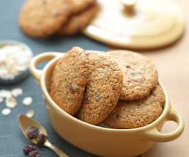 葡萄干燕麦饼干