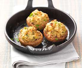 Mushroom-stuffed mushrooms