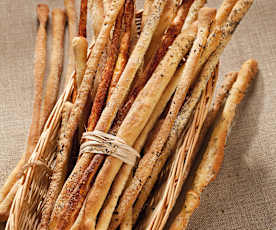 Colines integrales con semillas de amapola