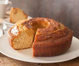 Bizcocho con glaseado de mantequilla (Kentucky butter cake)