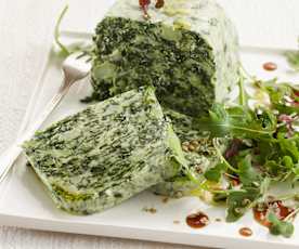 Spinach and Broccoli Terrine