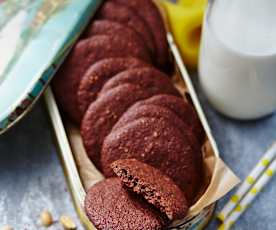 Bananen-Erdnuss-Cookies