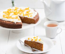 Ciasto marchewkowe z mąką pszenną razową
