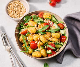 Cheesy-Gnocchi-Salat