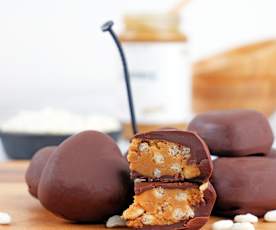 Crispy Rice Chocolate Hearts