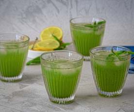 Minty vodka lemonade (Diabetes)