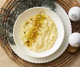 Risotto pere e Castelmagno