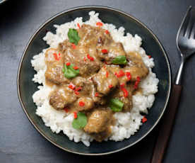 Beef rendang