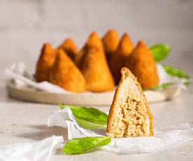 Krokiety z kurczakiem (Coxinha de frango)