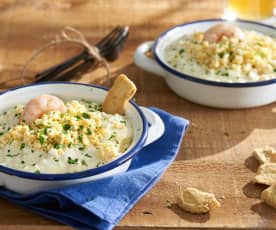 Ensaladilla de gambas