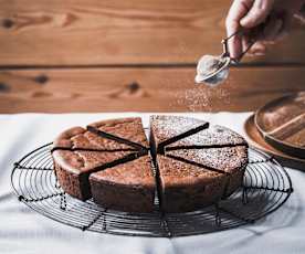 Gâteau léger chocolat et patate douce