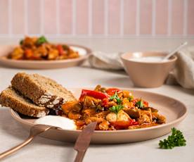 Stroganow z kurczaka