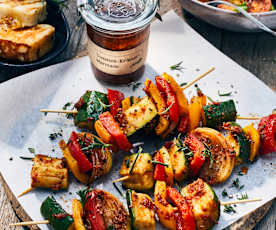 Tomaten-Kräuter-Marinade