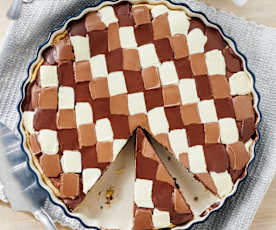 Triple-Chocolate-Tarte