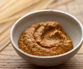 Roast Red Pepper and Parsley Pesto