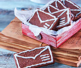 Galletas de cocoa decoradas