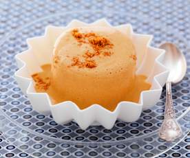 Blanc-manger au speculoos, crème anglaise à la chicorée - Nicolas Gautier