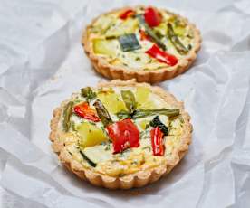 Mini-Gemüse-Quiches