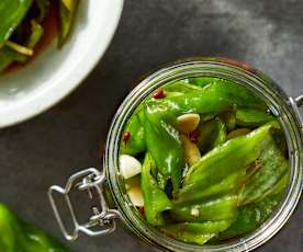 油腌青椒