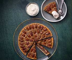 Chocolate pecan pie