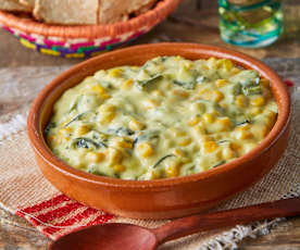 Rajas con queso