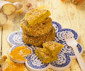 Burger speziati di quinoa e cannellini