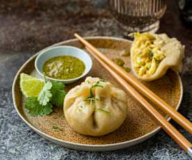 Bao-Buns aus dem Eier-Pochierer