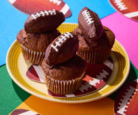 Football Cupcakes