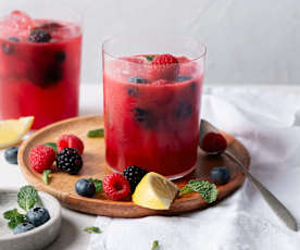 Mojito de fructe de pădure, fără alcool