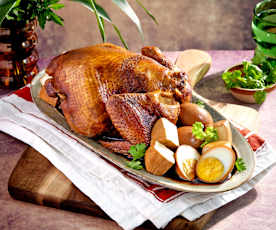 Soy Braised Whole Chicken