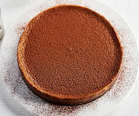 Bolo quente de brigadeiro