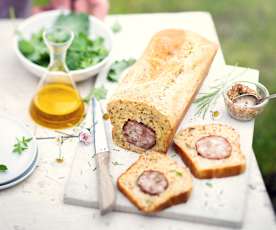 Cake à la saucisse de Morteau