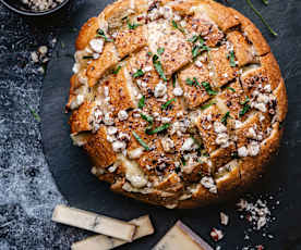 Pain hérisson au fromage à partager