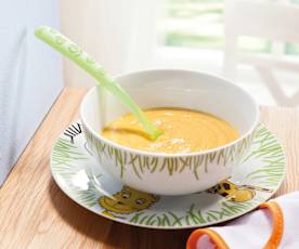 Pappa verdure patate e tacchino (5-6 mesi)