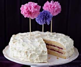 Vanille-Buttercreme-Torte