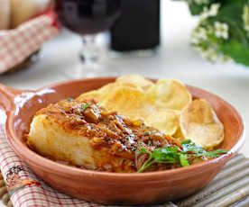 Bacalhau à moda de Braga