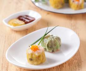 Pierożki na parze z wieprzowiną