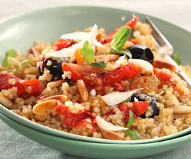 Risotto de quinoa à la provençale