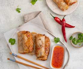 Pieczone sajgonki z warzywami (TM5)