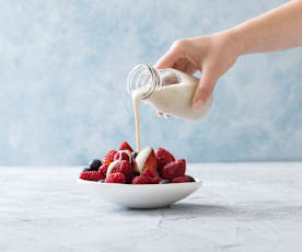 Cashew pouring cream