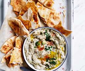 Grilled eggplant dip