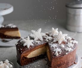 Entremets chocolat-café